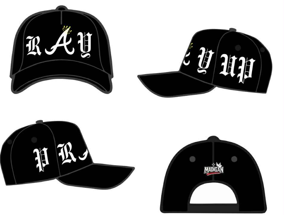 Pray Up Hat - Four Angles View